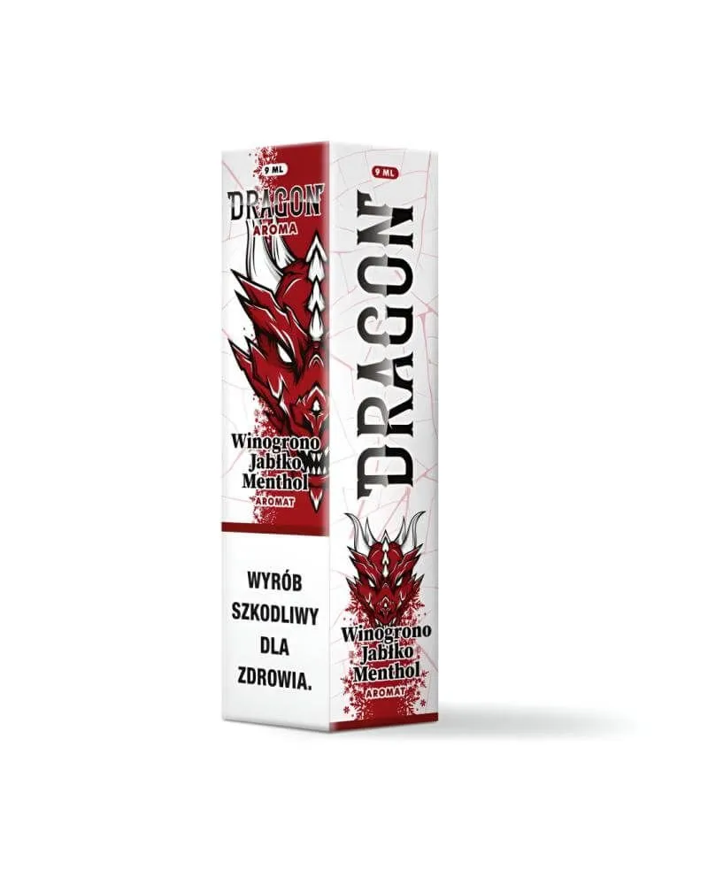 Dragon Fresh Winogrono Jabłko Menthol 9 ml – aromat
