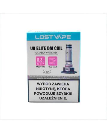 Lost Vape E Plus – grzałka 0,3 Ω i 0,6 Ω