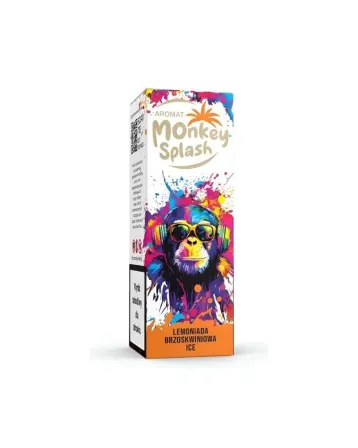 Aromat Monkey Splash Lemoniada Brzoskwiniowa Ice – świeże lato