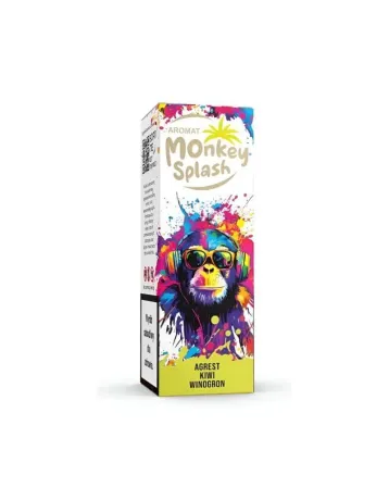 Aromat Monkey Splash Agrest Kiwi Winogron – świeże owoce