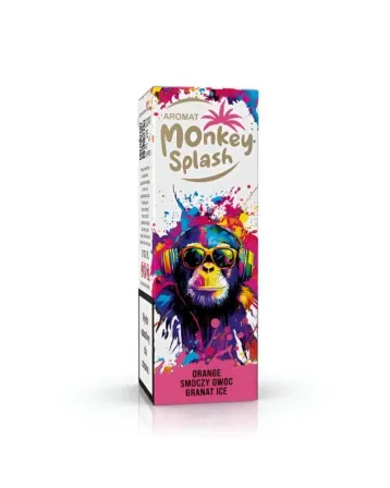 Monkey Splash Pomarańcza Smoczy Owoc Granat Ice - aromat 8 ml