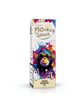 Monkey Splash Jabłko Winogron Ice - aromat 8 ml