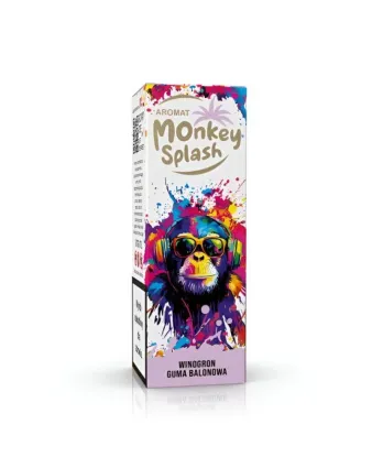 Monkey Splash Winogron Guma Balonowa - aromat 8 ml