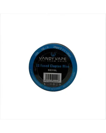Vandy Vape SS Fused Clapton 26ga/2 + 30ga 10 ft - drut do grzałek DIY