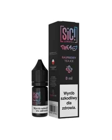 SIC! Raspberry Tea Ice 8 ml – malina z herbatą i chłodem
