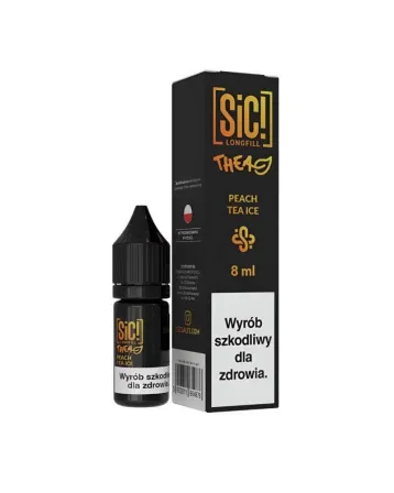 SIC! Peach Tea Ice 8 ml – brzoskwinia z herbatą i chłodem