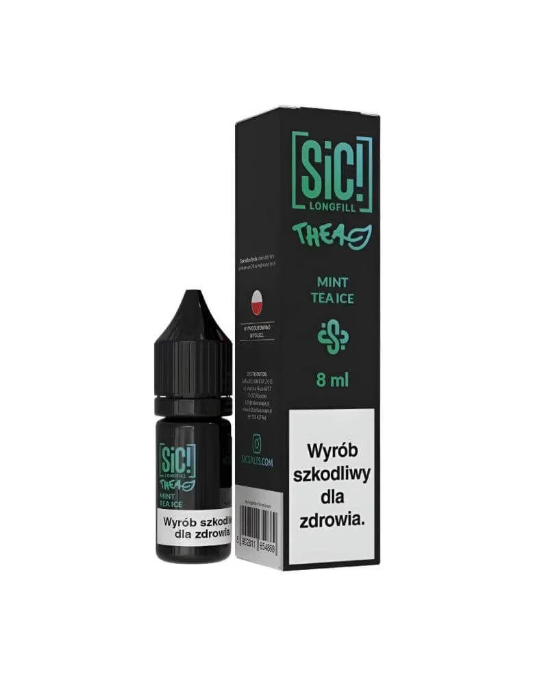SIC! Mint Tea Ice 8 ml – mięta z herbatą i chłodem