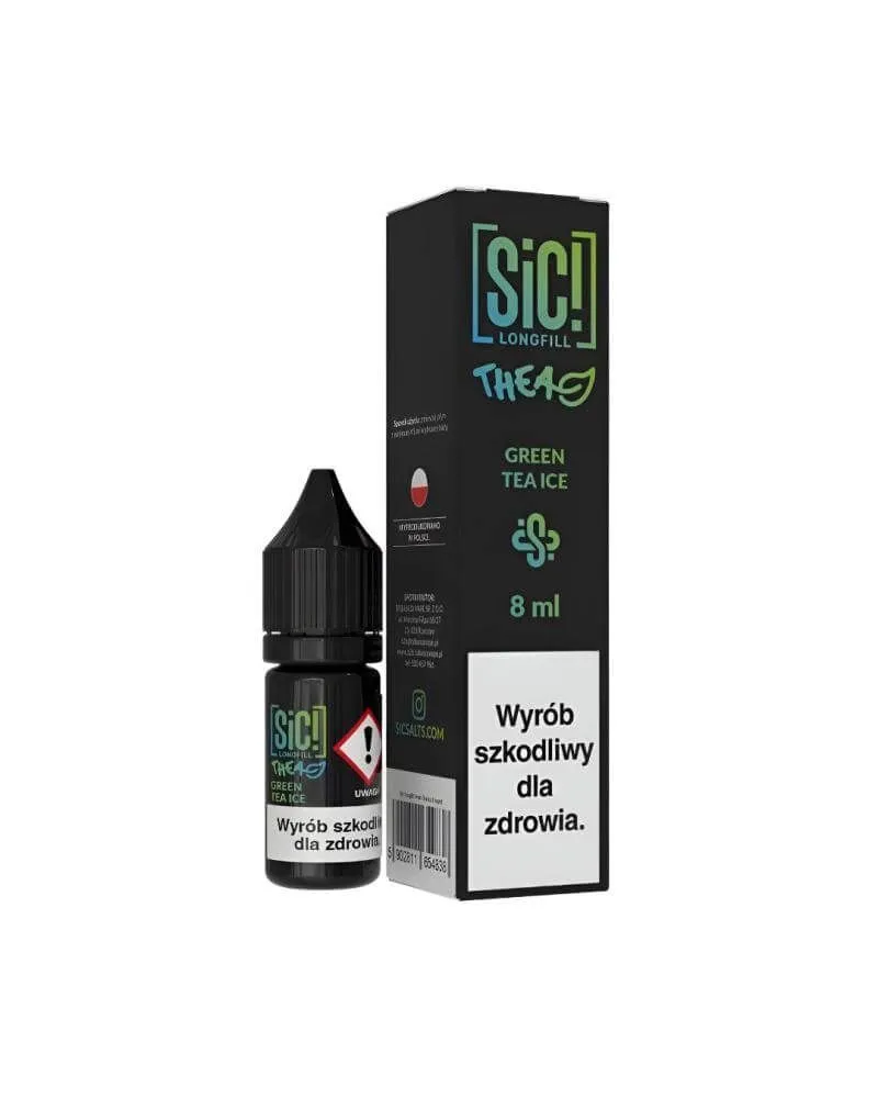 SIC! Green Tea Ice 8 ml – zielona herbata z chłodem