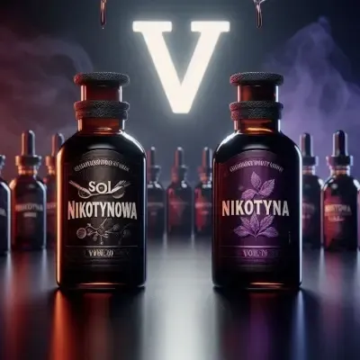 Baza Nikotynowa vs Sól Nikotynowa - Różnice i Przegląd Liquidów 